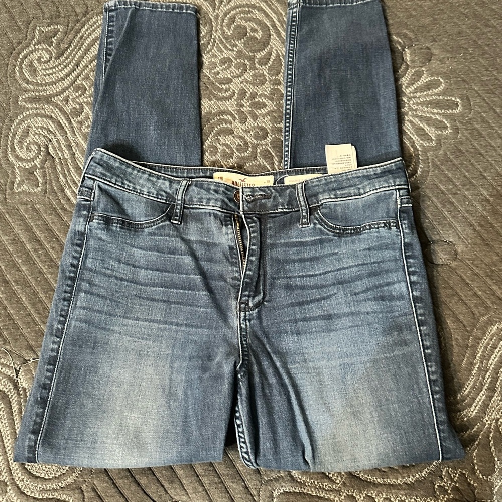 Hollister Women's Skinny Jeans Leggings in Blue